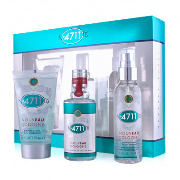 4711 Lote NOUVEAU COLOGNE Eau de cologne Vaporizador 50 ml + Gel de ducha 75 ml + Loción corporal refrescante Vaporizador 75 ml