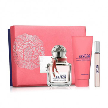 Adolfo Domínguez Lote VIAJE A CEYLAN WOMAN Eau de toilette Vaporizador 100 ml + Loción corporal 100 ml + Eau de toilette Vaporizador 10 ml