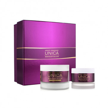 Adolfo Dominguez Lote UNICA Renovador Celular Crema noche 50 ml + Contorno de Ojos 15 ml