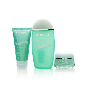 Biotherm Set AquaTrio Piel Normal AQUASOURCE Crema Hidratante 50 ml + BIOSOURCE Tónico 125 ml + BIOSOURCE Gel 50 ml