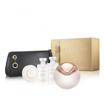 Bvlgari Lote AQVA DIVINA Eau de toilette Vaporizador 65 ml + Loción corporal 40 ml + Gel de baño 40 ml + Pastilla de Jabón + Neceser