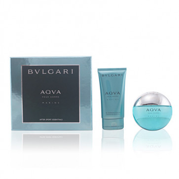 Bvlgari Lote AQVA POUR HOMME MARINE Eau de toilette Vaporizador 100 ml + Gel de baño 150 ml