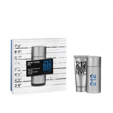 Carolina Herrera Lote 212 MEN Eau de toilette Vaporizador 100 ml + Aftershave Gel 100 ml