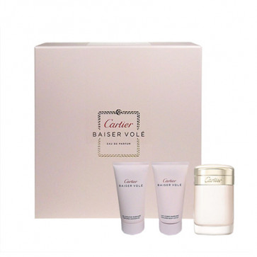 Cartier Lote BAISER VOLÉ Eau de parfum Vaporizador 50 ml + Loción corporal 50 ml + Gel de ducha 50 ml