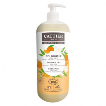 Cattier Aloe Vera Clementina Azahar Gel de ducha 1000 ml