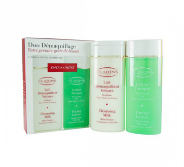 Clarins DUO Desmaquillante piel grasa 2 x 200 ml