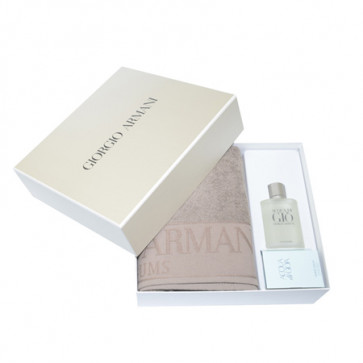 Giorgio Armani Lote ACQUA DI GIO POUR HOMME Eau de toilette Vaporizador 100 ml + Toalla + Miniatura