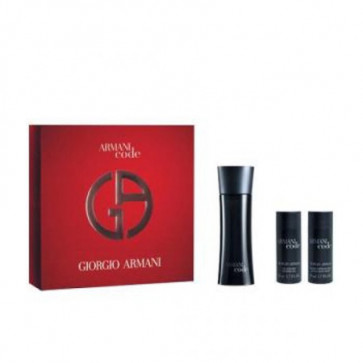 Giorgio Armani Lote ARMANI CODE HOMME Eau de toilette Vaporizador 75 ml + Gel de ducha 50 ml + Aftershave bálsamo 50 ml