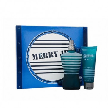 Jean Paul Gaultier Lote 2 LE MALE Eau de toilette Vaporizador 125 ml + Gel de baño 75 ml 