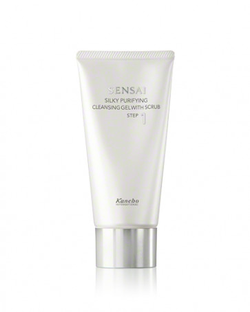 Kanebo SENSAI SILKY PURIFYING GEL WITH SCRUB Gel limpiador 125 ml