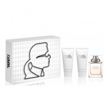 Karl Lagerfeld Lote KARL LAGERFELD FOR WOMEN Eau de parfum Vaporizador 85 ml + Loción corporal 100 ml + Gel de ducha 100 ml