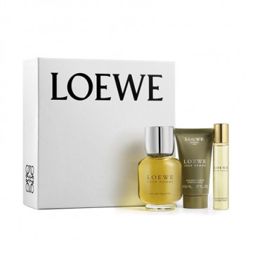 Loewe Lote LOEWE POUR HOMME Eau de toilette Vaporizador 100 ml + Aftershave bálsamo 50 ml + Eau de toilette Vaporizador 20 ml 