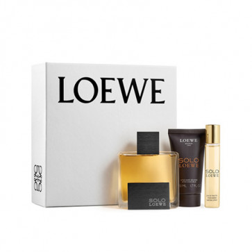 Loewe Lote SOLO LOEWE Eau de toilette Vaporizador 75 ml + Aftershave bálsamo 50 ml + Eau de toilette Vaporizador 20 ml 