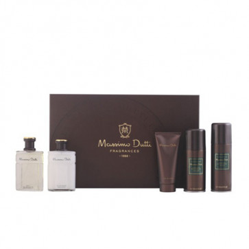 Massimo Dutti Lote MASSIMO DUTTI Eau de toilette Vaporizador 100 ml + Aftershave 100 ml + Gel de baño 100 ml + Desodorante vaporizador 150 ml + Espuma de afeitar 150 ml