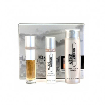 Nike Lote WOMAN Eau de parfum Vaporizador 50 ml + Desodorante Vaporizador 100 ml + Gel de ducha 200 ml