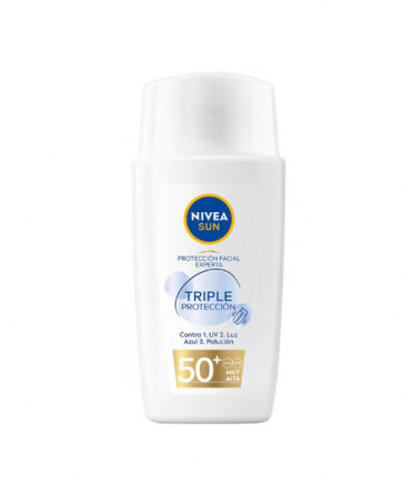 Nivea Sun Triple Proteccion Fluido ultraligero facial SPF50+ 40 ml