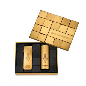 Paco Rabanne Lote 1 MILLION Eau de toilette Vaporizador 100 ml + Desodorante Vaporizador 150 ml