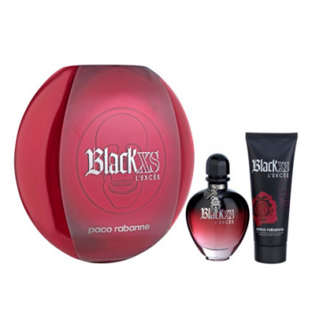 Paco Rabanne Lote 2 BLACK XS L'EXCÈS FOR HER Eau de toilette Vaporizador 80 ml + Loción corporal 100 ml