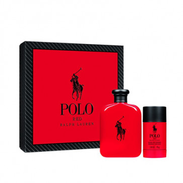 Ralph Lauren Lote POLO RED Eau de toilette Vaporizador 125 ml + Desodorante stick 75 gr