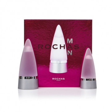Rochas Lote 2 ROCHAS MAN Eau de toilette Vaporizador 100 ml + Eau de Toilette Vaporizador 50 ml