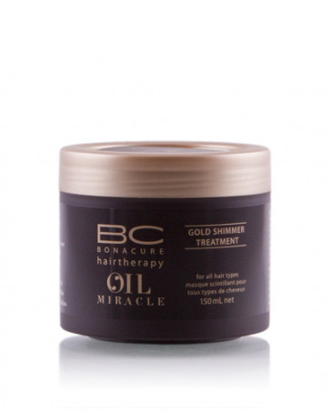 Schwarzkopf BC Oil Miracle Gold Shimmer Tratamiento brillo 150 ml