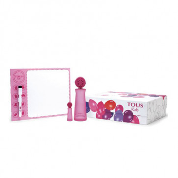 Tous Lote KIDS GIRL Eau de toilette Vaporizador 100 ml + Miniatura Eau de toilette + Pizarra