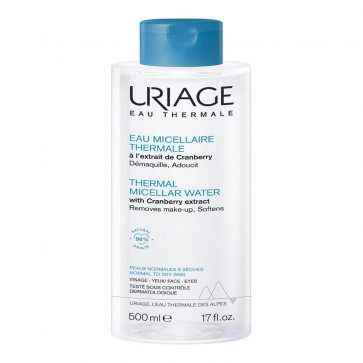 Uriage Eau Micellaire Thermale Peaux Normales à Sèches 500 ml